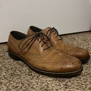 Red Tape Shoes Lace Up Men Size US 9 EU 42 Brown Leather Upper